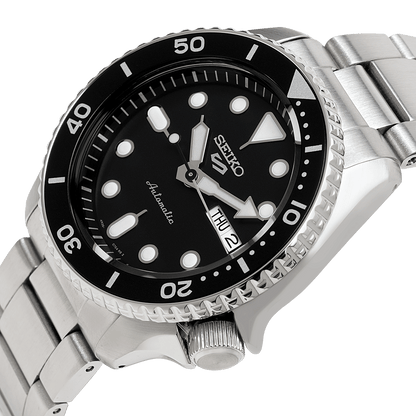 Seiko 5 Sports Automatic Watch - Black - SRPD55K1