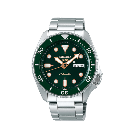 Seiko 5 Sports Automatic Watch - Green - SRPD63K1
