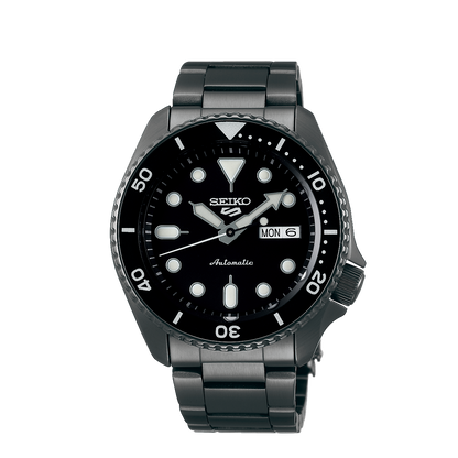 Seiko 5 Sports Automatic Watch - Black - SRPD65K1
