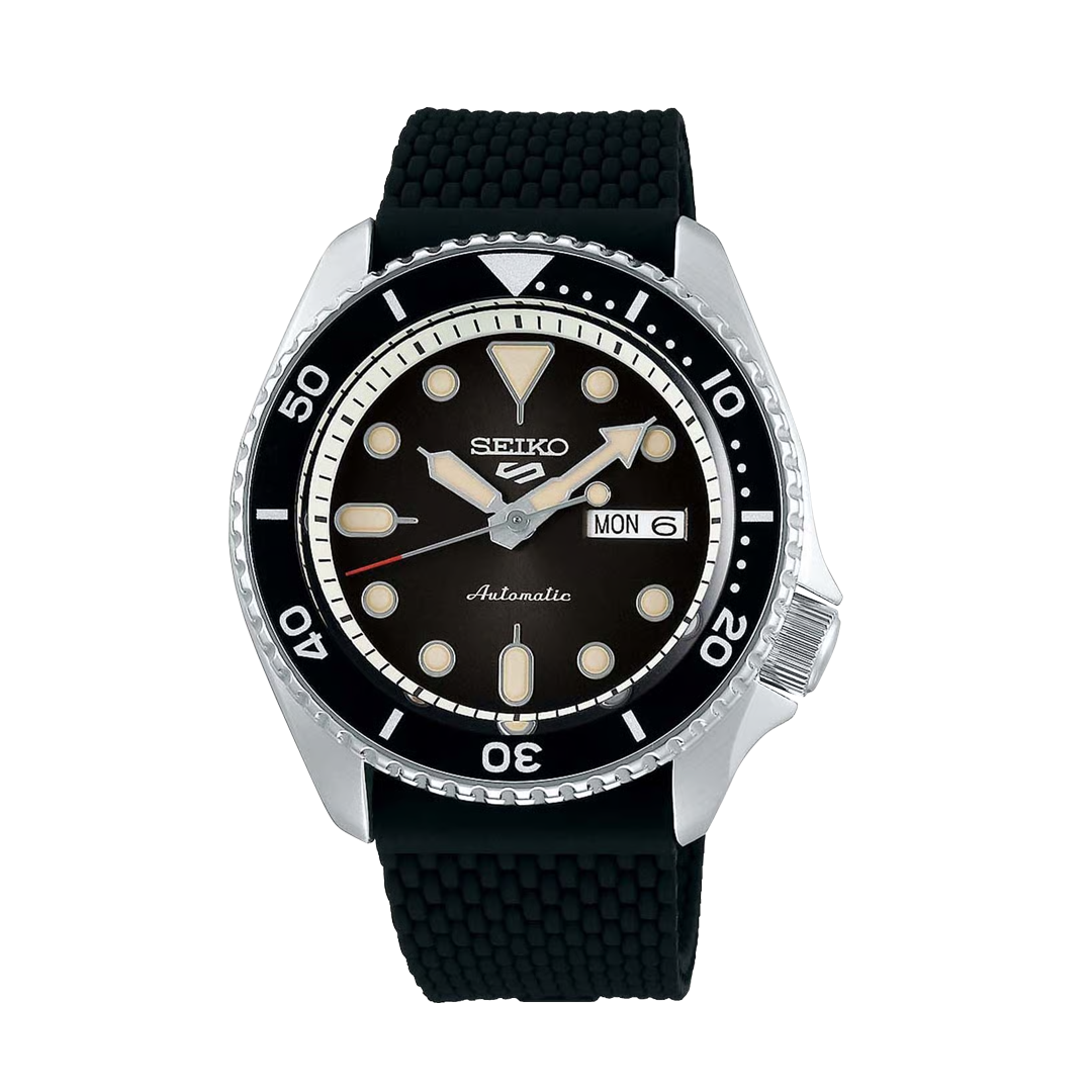 Seiko 5 Sports Black Dial - Black - SRPD73K2