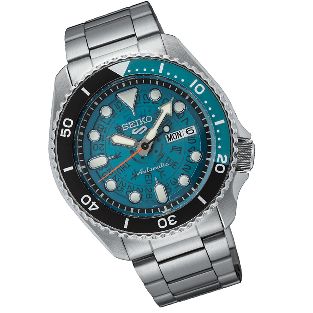 Seiko 5 Sports Skx Skeleton Style - Blue - SRPJ45K1