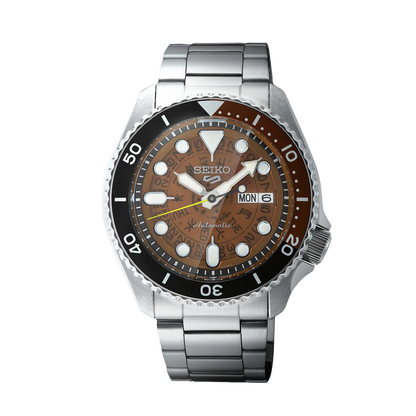 Seiko 5 Sports Skx Skeleton Style - Orange - SRPJ47K1