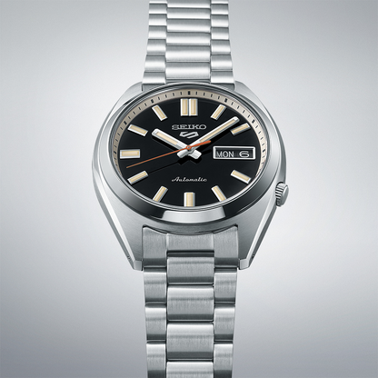 Seiko 5 Sports Snxs Deep Black Wash Classic Sports