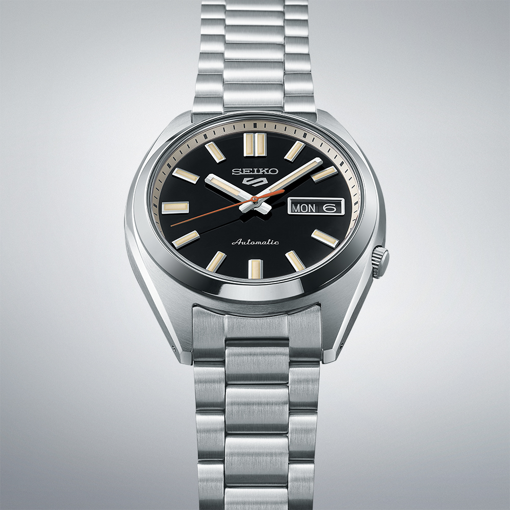 Seiko 5 Sports Snxs Deep Black Wash Classic Sports - Black - SRPK89K1