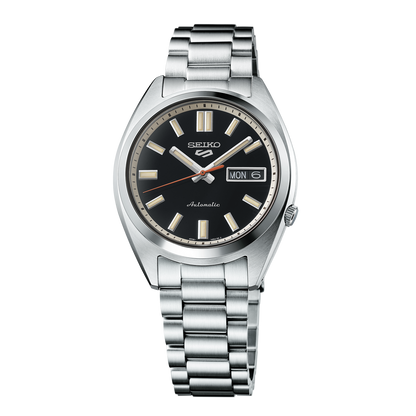 Seiko 5 Sports Snxs Deep Black Wash Classic Sports - Black - SRPK89K1