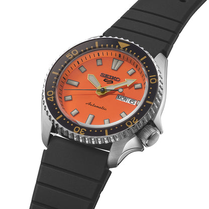 Seiko 5 Sports Skx Redux In Daichi Orange
