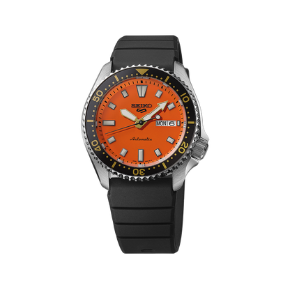 Seiko 5 Sports Skx Redux In Daichi Orange - Orange - SRPL89K1