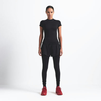 Skims Nikeskims Matte Padded Baby Tee Obsidian