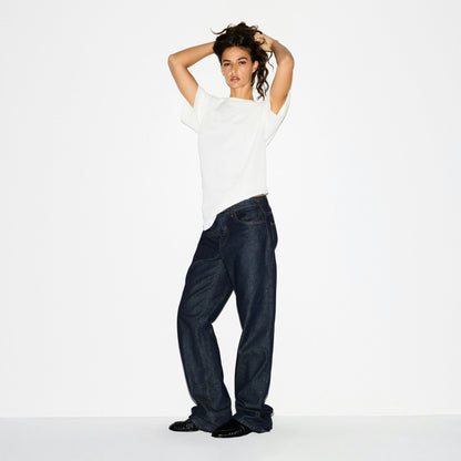 Skims Heavy Cotton Oversized T-Shirt Marble