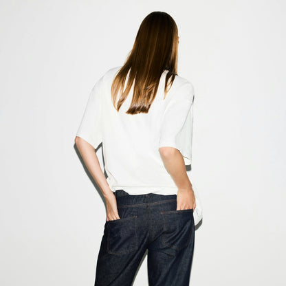 Skims Heavy Cotton Oversized T-Shirt Marble