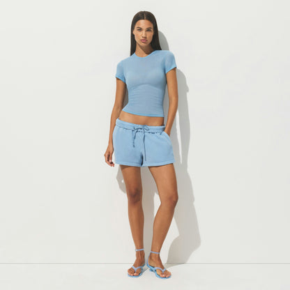 SHEER RIB T-SHIRT
