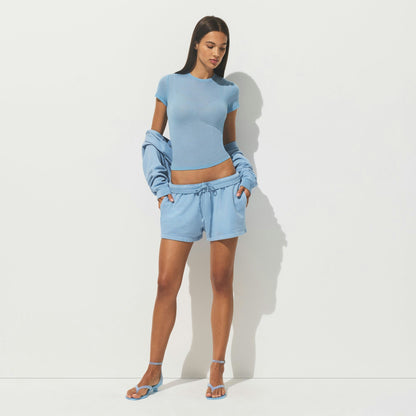 SHEER RIB T-SHIRT