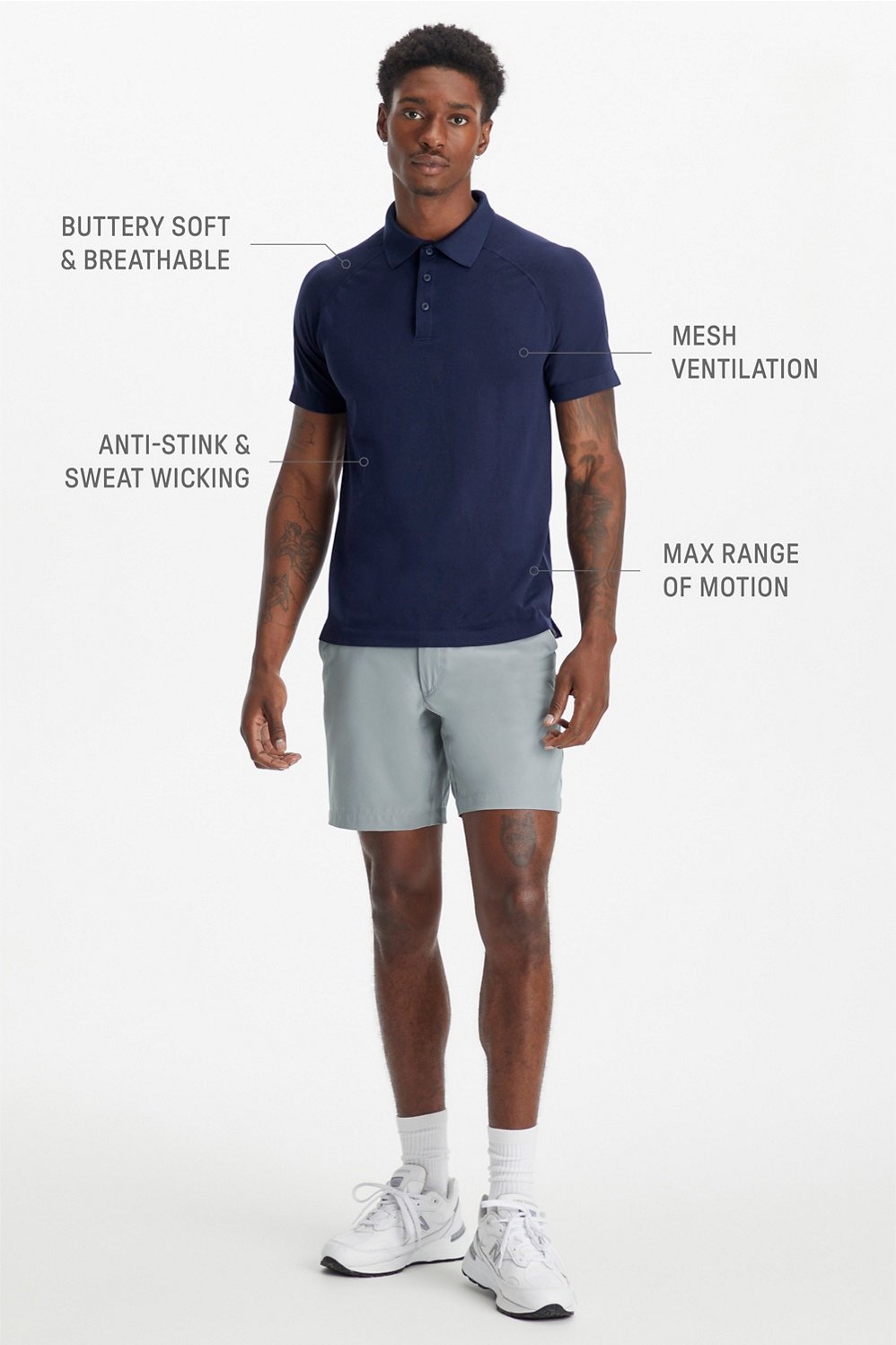 Fabletics The Training Day Polo