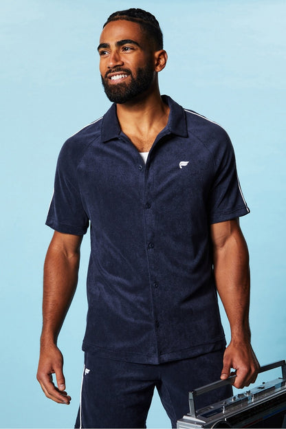Fabletics The Island Terry Button Up