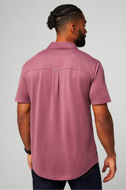 Fabletics The Dash Short Sleeve Button Up