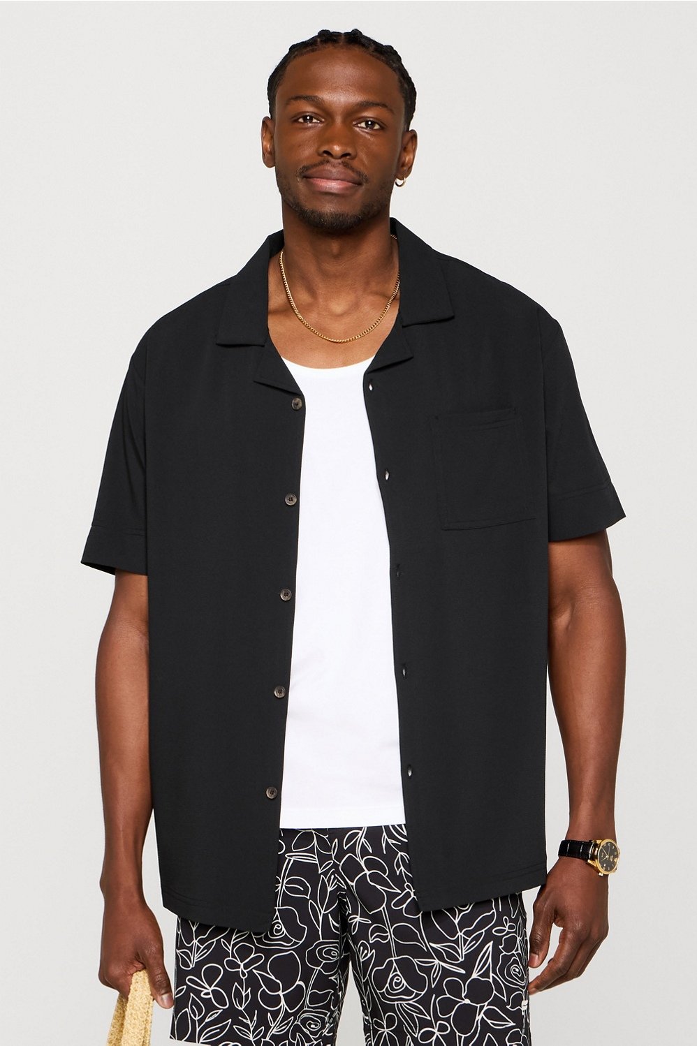 Fabletics The Cabana Button Up