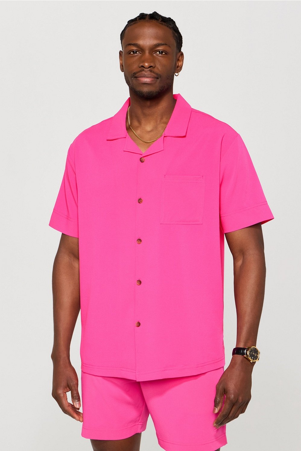 Fabletics The Cabana Button Up