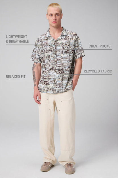 Fabletics The Cabana Button Up