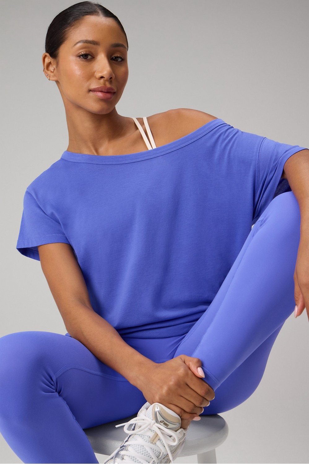 Fabletics 100% Cotton Oversized Tee