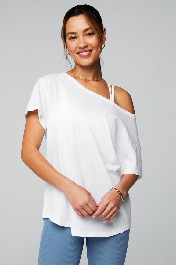 Fabletics 100% Cotton Oversized Tee