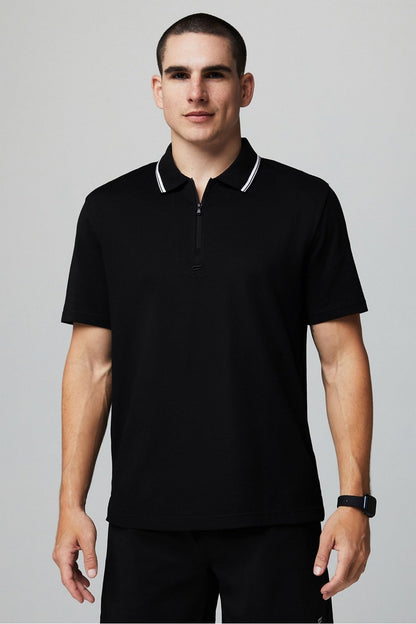 Fabletics The Dash Quarter Zip Polo