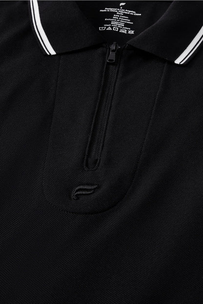 Fabletics The Dash Quarter Zip Polo