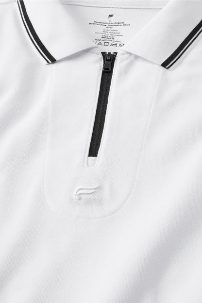 Fabletics The Dash Quarter Zip Polo