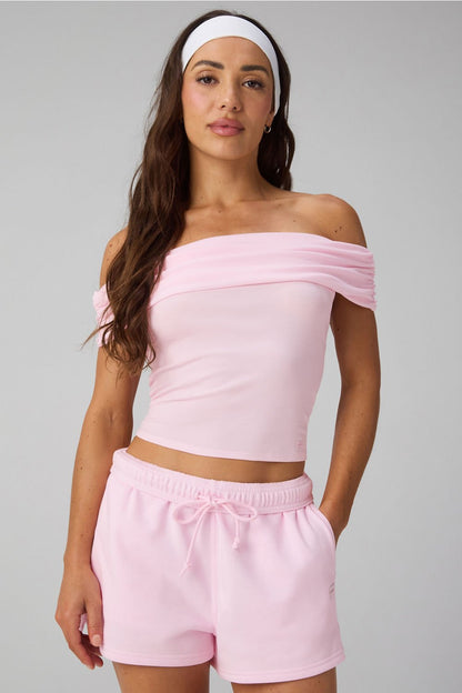 Fabletics Classic Cotton Off-Shoulder Top