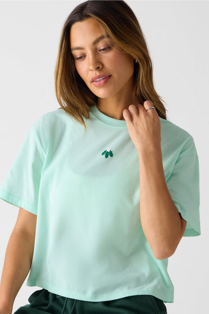 Fabletics 100% Cotton Boxy Tee