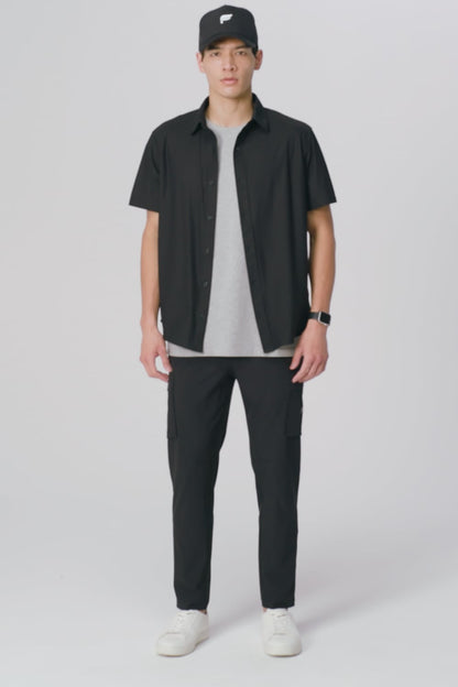 Fabletics The Don Short Sleeve Button Up