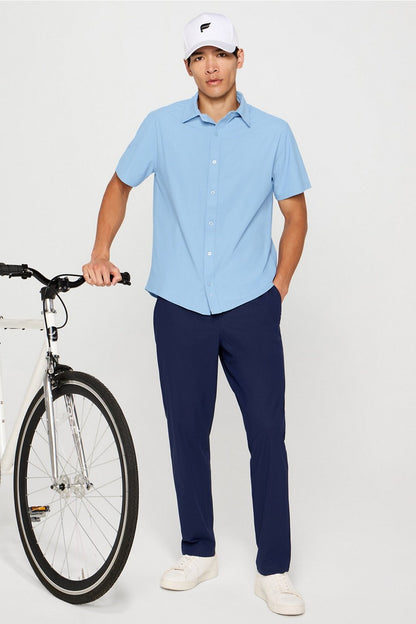 Fabletics The Don Short Sleeve Button Up