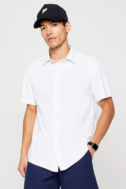 Fabletics The Don Short Sleeve Button Up