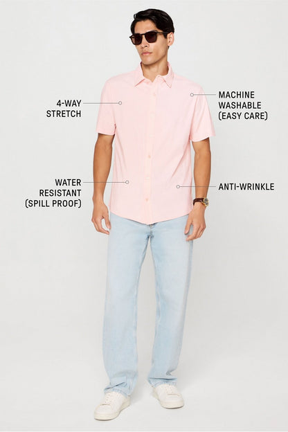 Fabletics The Don Short Sleeve Button Up