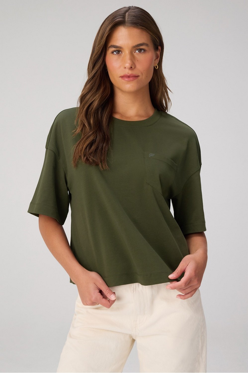 Fabletics Heavy Cotton Pocket Tee
