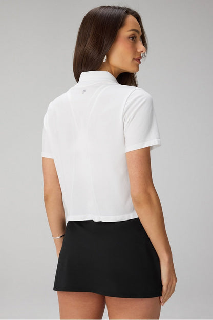 Fabletics Feather Tech+ Short-Sleeve Polo
