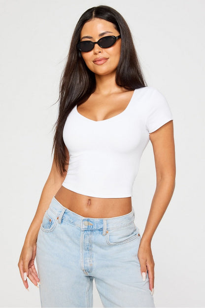 Fabletics AirLite Short-Sleeve Top