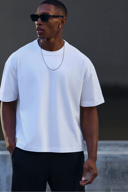 Fabletics The Effortless Oversized Tee (Cropped)