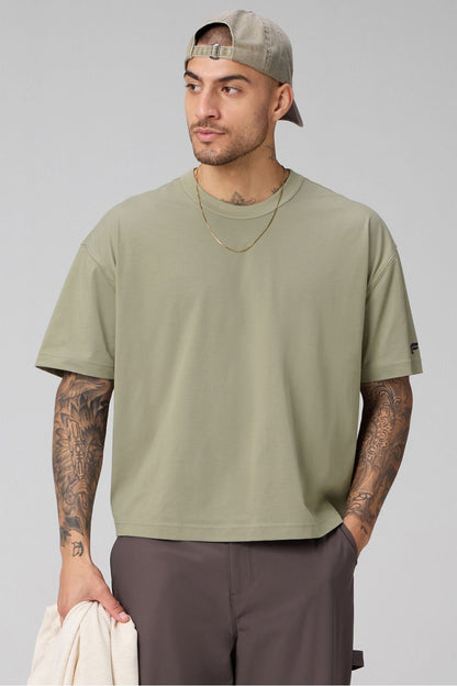 Fabletics The Effortless Oversized Tee (Cropped)