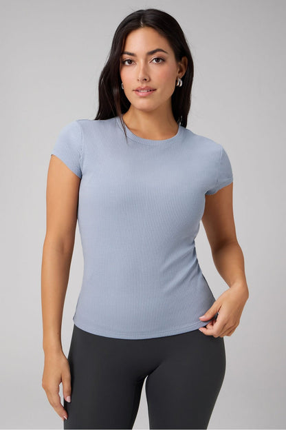 Fabletics Modal Rib Short-Sleeve Top