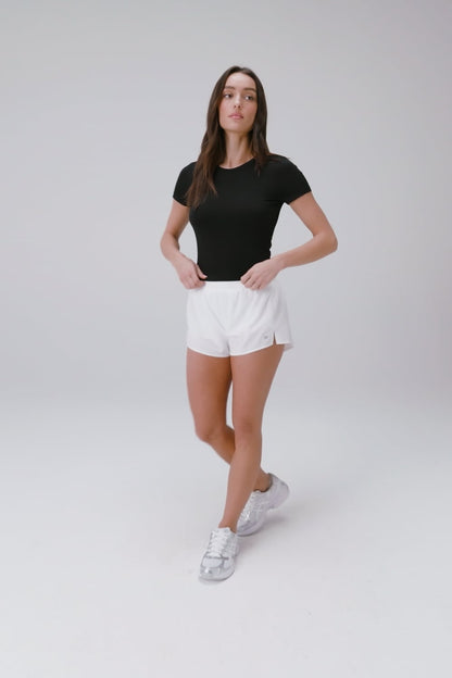 Fabletics Feather Tech+ Baby Tee