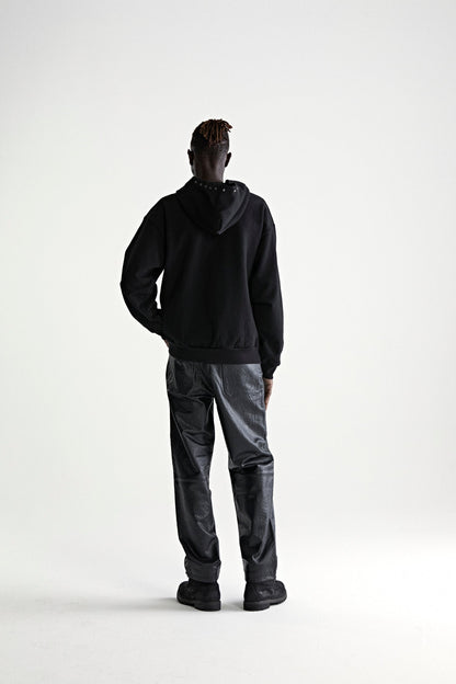 Sp5der OG WEB Studded ZIP Hoodie