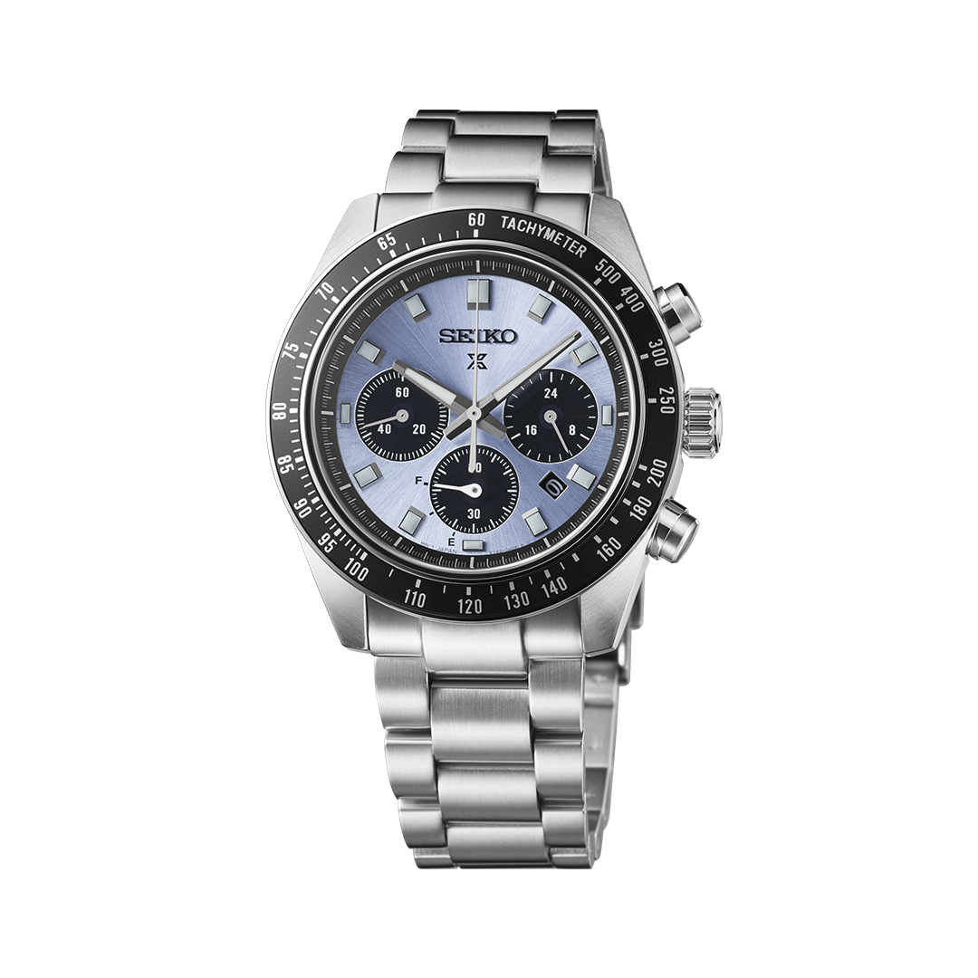 Seiko Prospex Speedtimer Solar Chronograph - Blue - SSC935P1