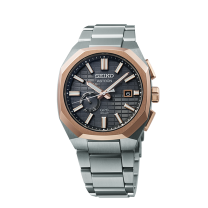 Seiko Astron Gps Solar Rose Gold Crystal Box