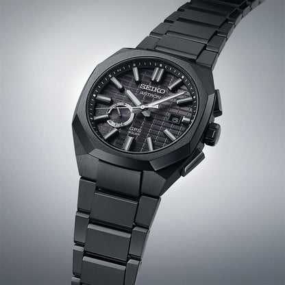 Seiko Astron Gps Solar Jet Black Crystal Box