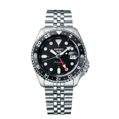 Seiko 5 Sports Black Grape Gmt Skx Re-Interpretation - Black - SSK001K1