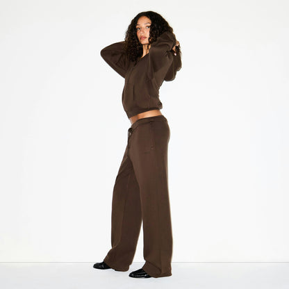 COTTON FLEECE CLASSIC STRAIGHT LEG PANT