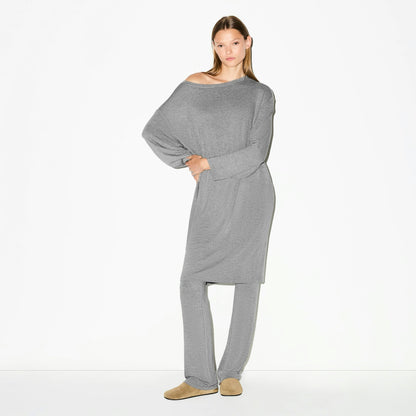 LIGHTWEIGHT MODAL LONG SLEEVE TUNIC
