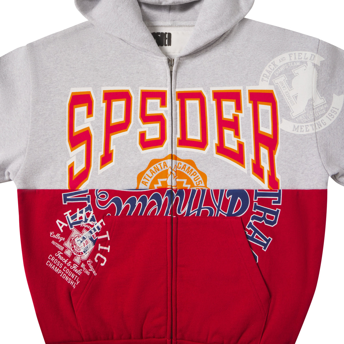 Sp5der Campers Field ZIP Hoodie