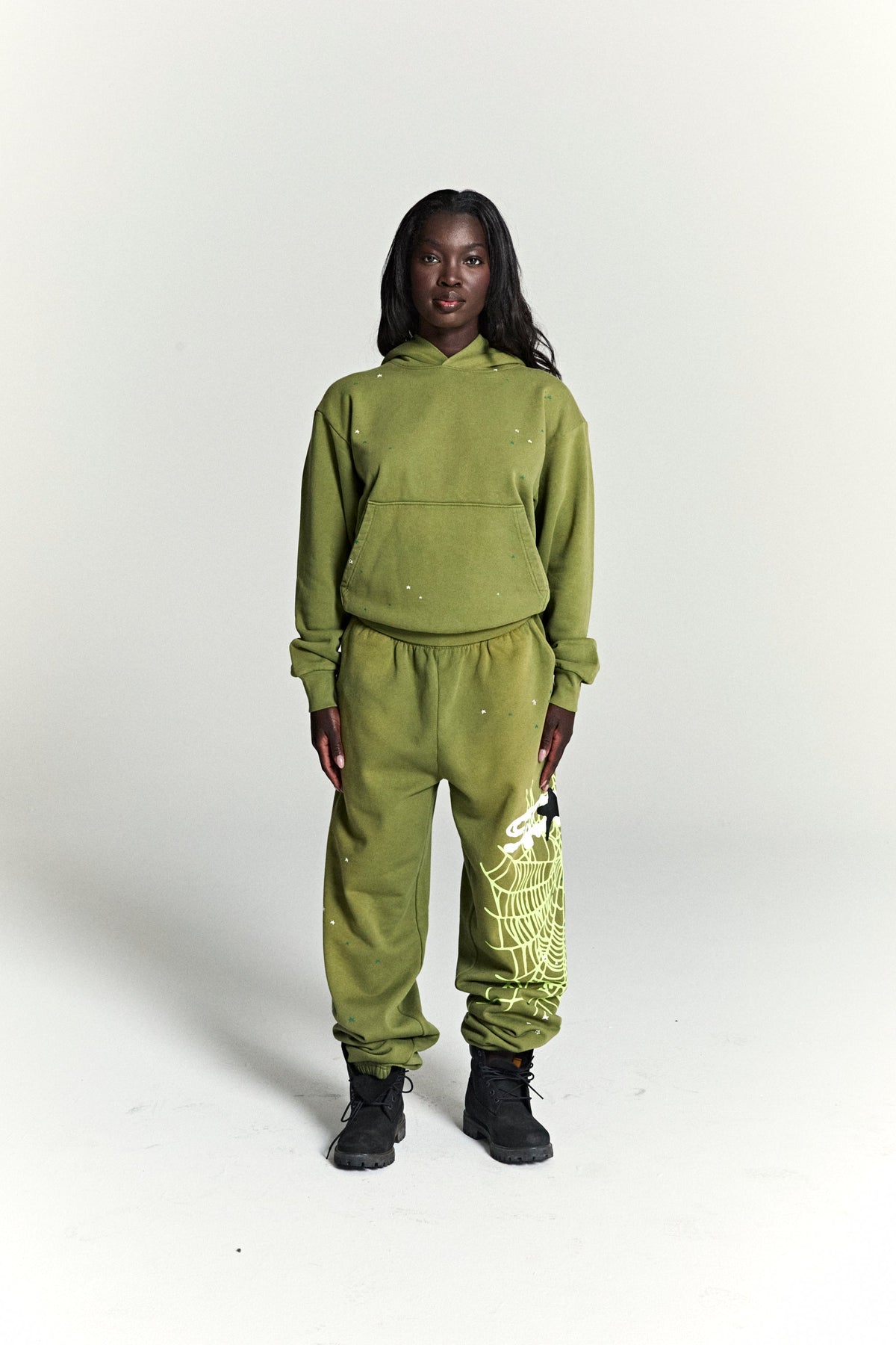 Sp5der Heavy WEB Hoodie