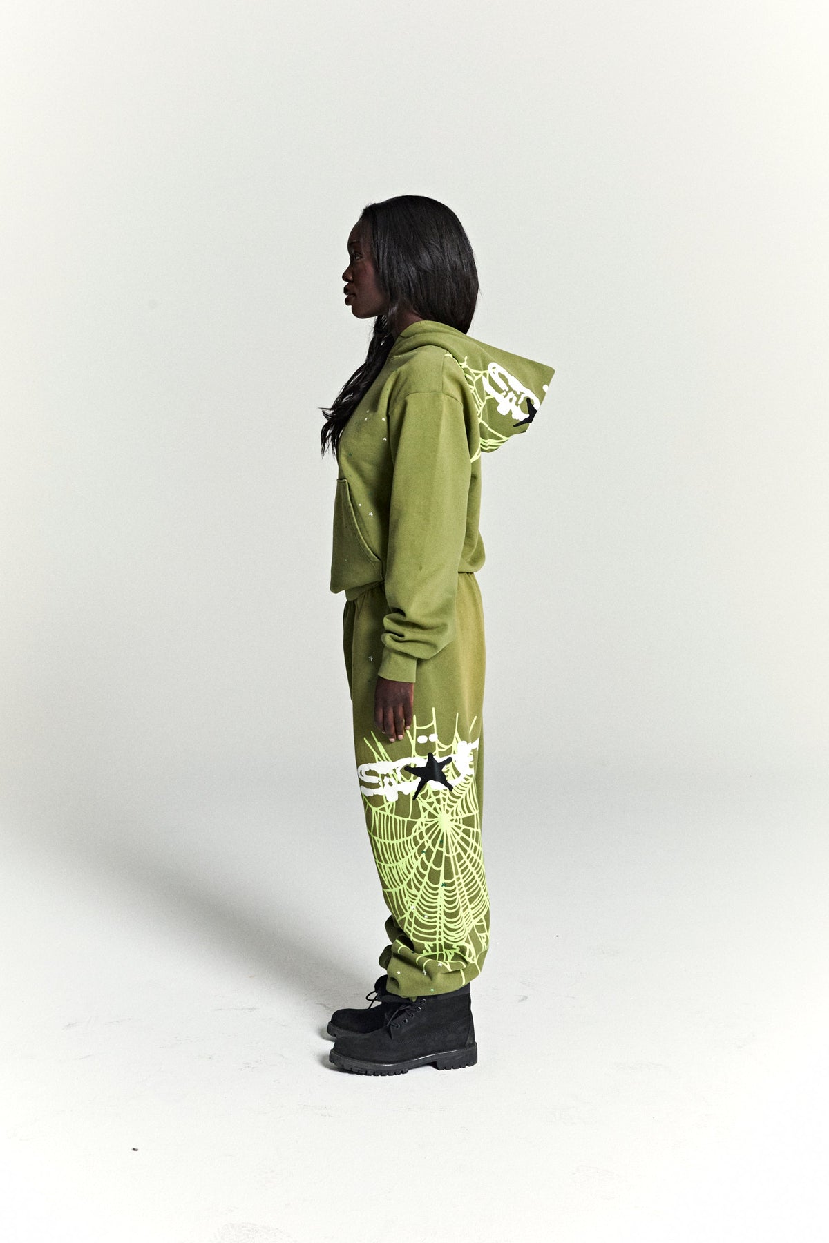 Sp5der Heavy WEB Hoodie